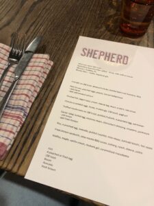 Shepherd Restaurant Wellington 2